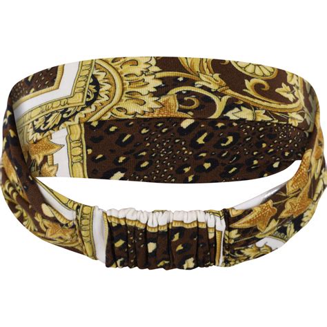 versace hair band.